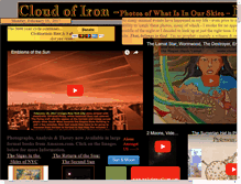 Tablet Screenshot of cloudofiron.com